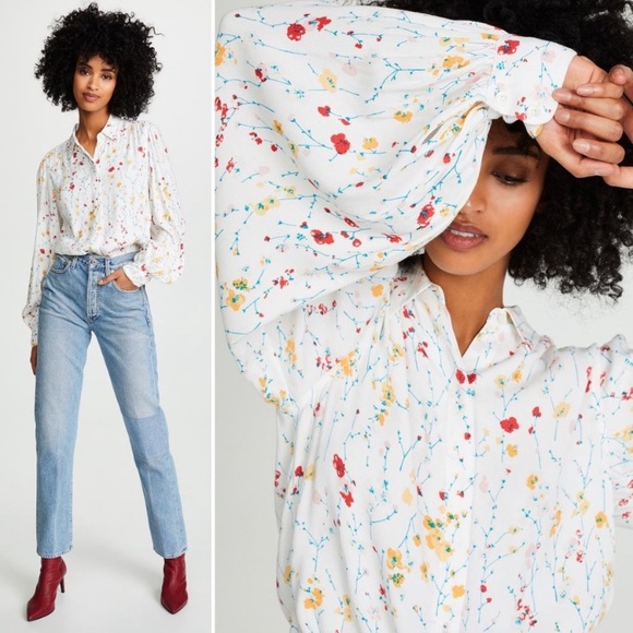 Equipment Tops - NWT Equipment Fleur Cascade Marcilly Blouse